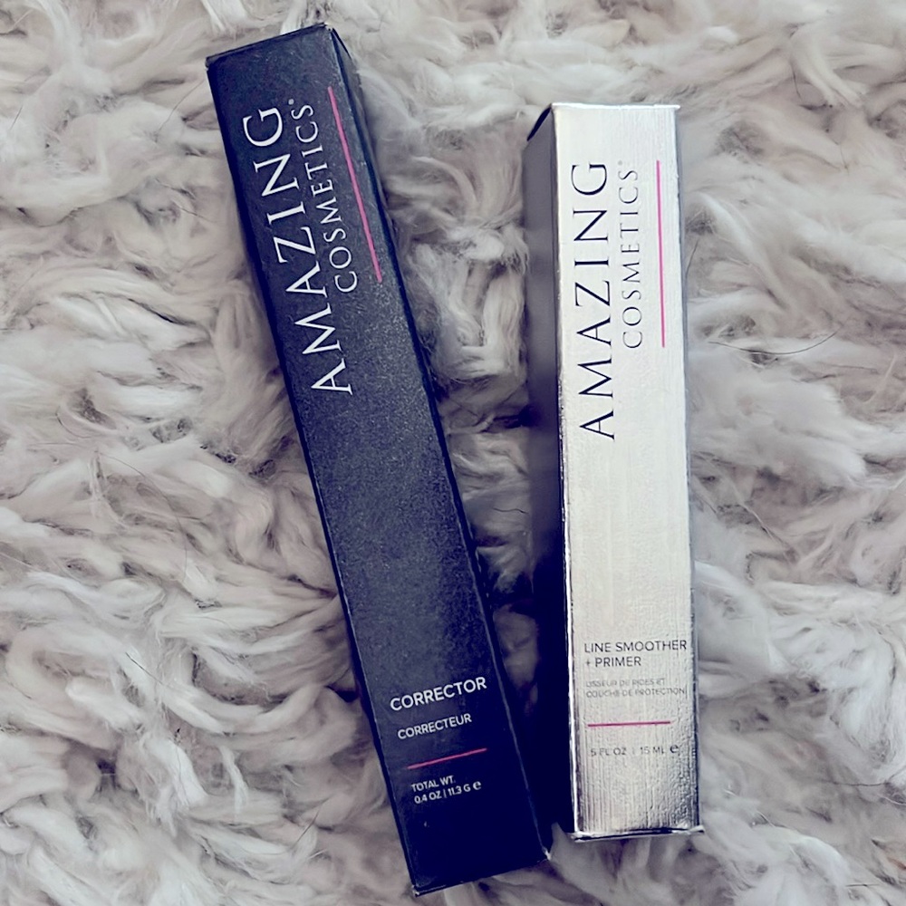 Amazing Cosmetics Line Smoother + Primer and Corrector Light/Medium